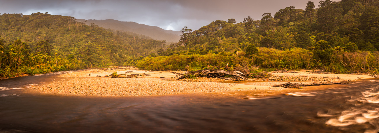 Kohaihai River at Sunset