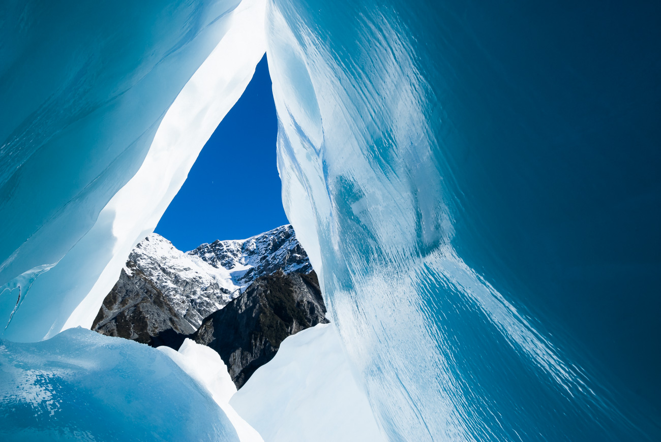 Blue Glacier Ice