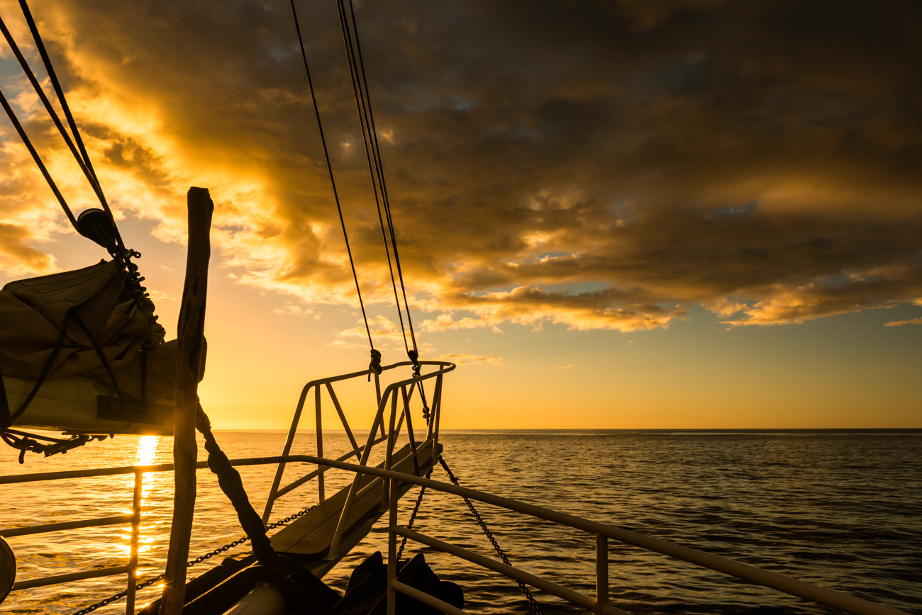 Sunset in Doubtful Sound