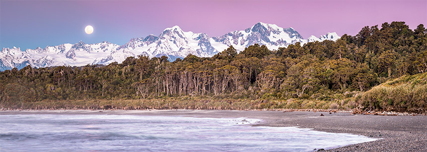 Scenic, landscape photography book on New Zealand - Untouched Landscapes.