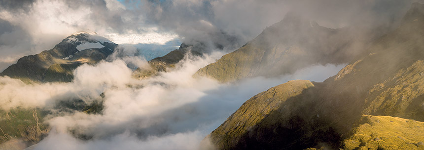 Scenic, landscape photography book on New Zealand - Untouched Landscapes.