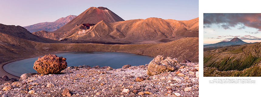 Scenic, landscape photography book on New Zealand - Untouched Landscapes.