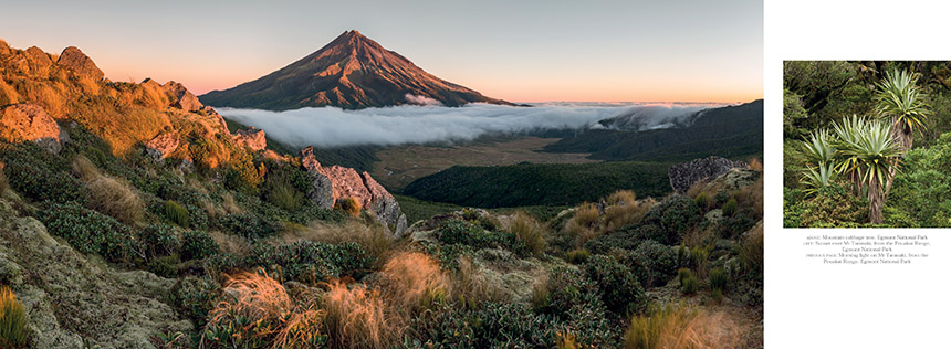 Scenic, landscape photography book on New Zealand - Untouched Landscapes.