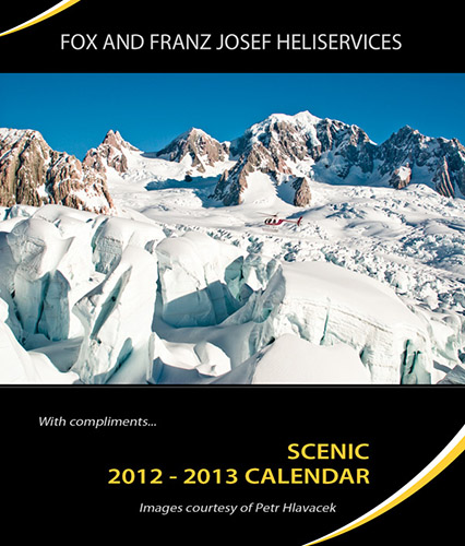 Fox & Franz Josef Heliservices Calendar 2012-13.