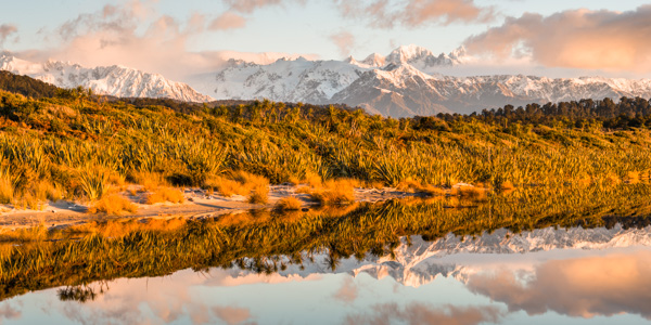 Sunset Reflections at Three Mile Lagoon