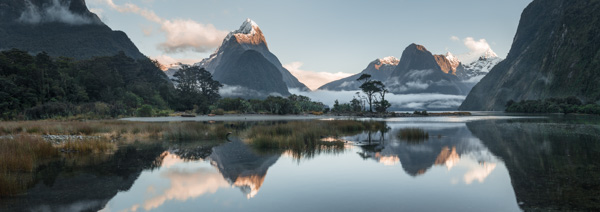 Morning in Milford Sound